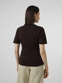 Футболки и поло JDY EVA S/S TOP модель 15370716_Black Coffee Фото