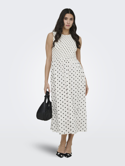 JDY модель 15373074_Cloud Dancer BLACK DOT Фото