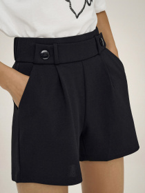 Шорти JDY GEGGO LIFE SHORTS модель 15203098_Black BLACK BUTTON Фото