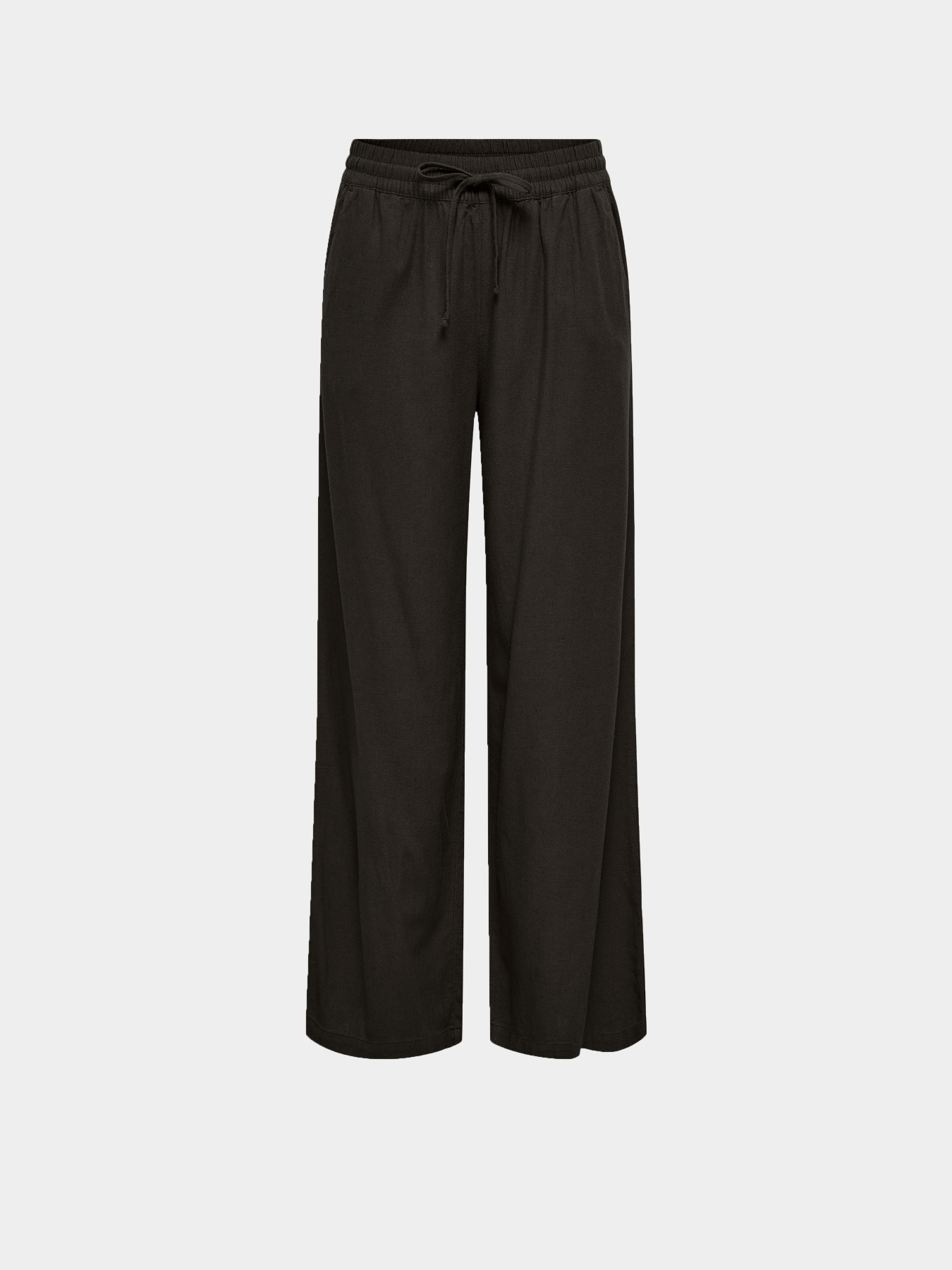 Штани JDY SAY HW LINEN WIDE PANT модель 15318361_Chocolate Torte Фото