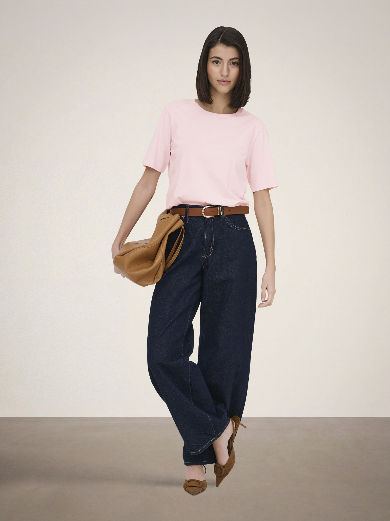 Футболки и поло JDY REX S/S TOP модель 15344612_Chalk Pink Фото