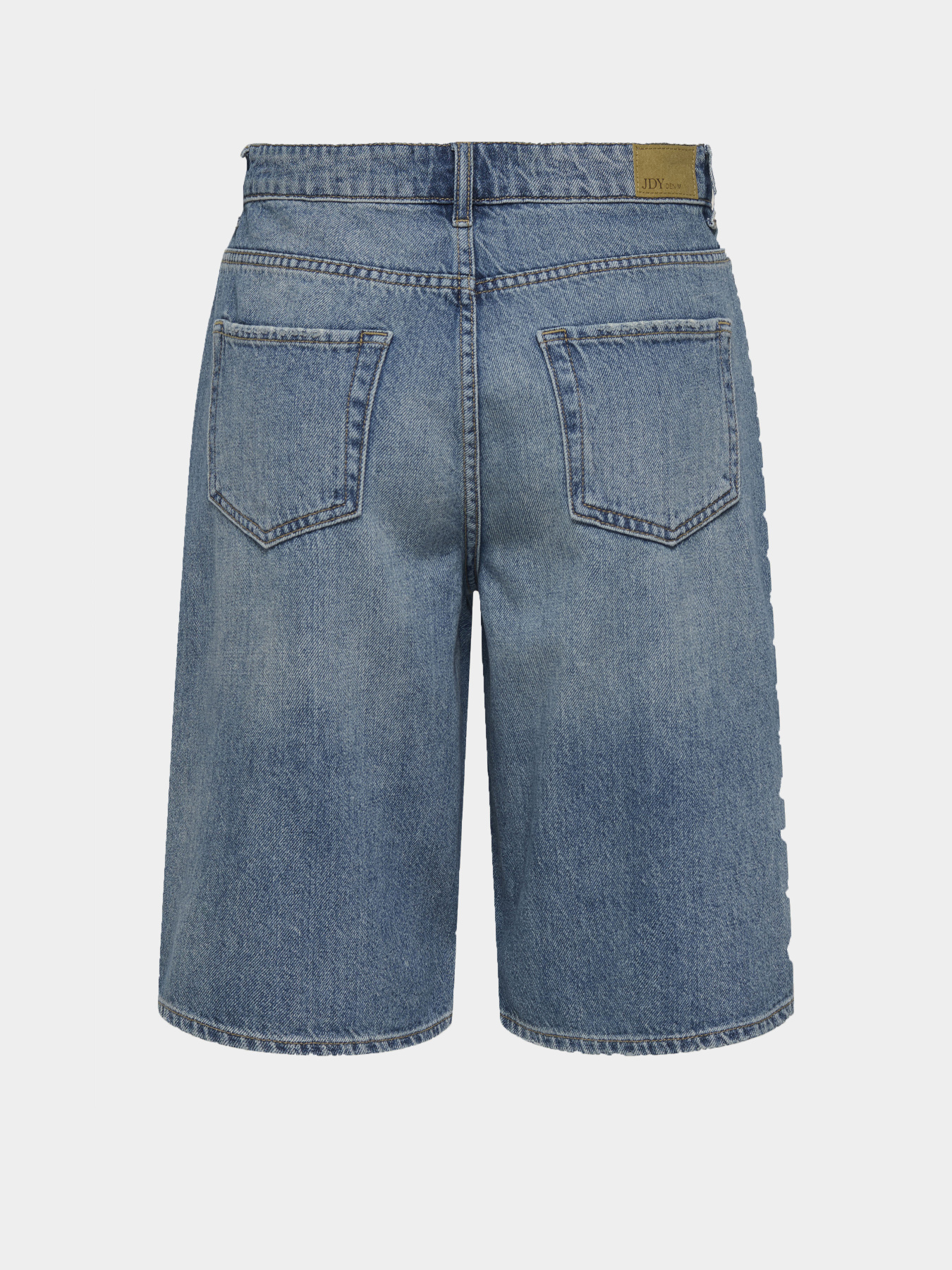 Шорты JDY LINA MW BERMUDA SHORTS DNM модель 15370643_Medium Blue Denim Фото