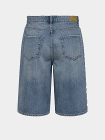 Шорты JDY LINA MW BERMUDA SHORTS DNM модель 15370643_Medium Blue Denim Фото