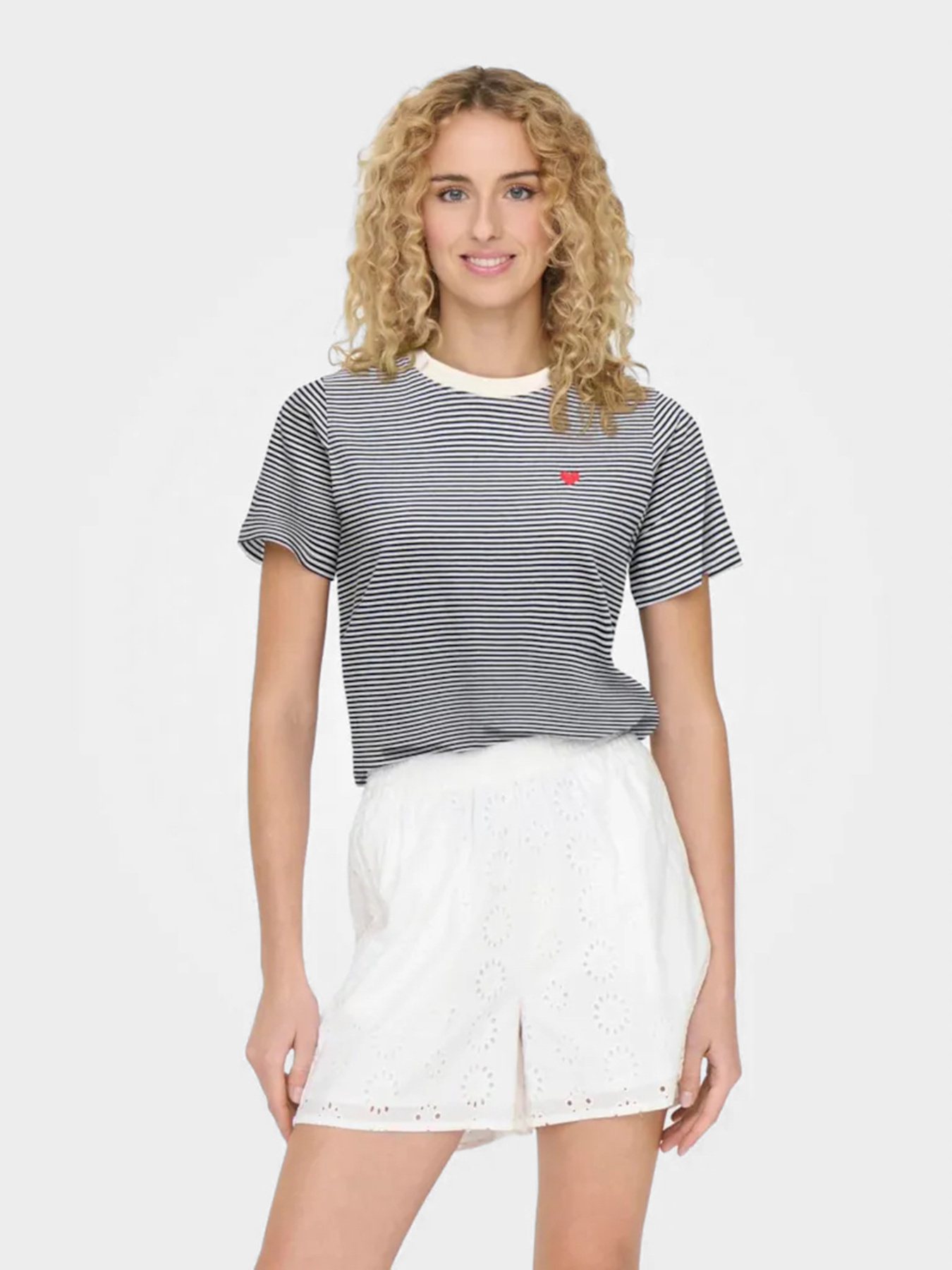 Футболка JDY модель 15298612_Cloud Dancer SKY CAPTAIN Y Фото