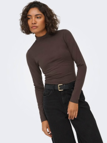 Свитры и кардиганы JDY AVA NEW TURTLENECK TOP модель 15211083_Chocolate Torte Фото