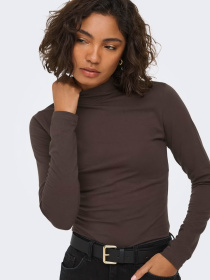 Свитры и кардиганы JDY AVA NEW TURTLENECK TOP модель 15211083_Chocolate Torte Фото