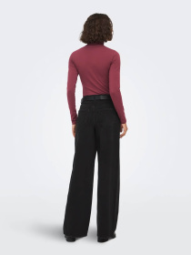 Свитры и кардиганы JDY AVA NEW TURTLENECK TOP модель 15211083_Windsor Wine Фото