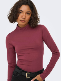 Свитры и кардиганы JDY AVA NEW TURTLENECK TOP модель 15211083_Windsor Wine Фото