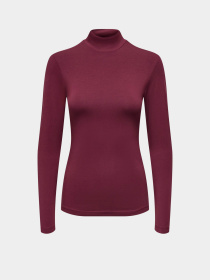 Свитры и кардиганы JDY AVA NEW TURTLENECK TOP модель 15211083_Windsor Wine Фото