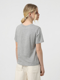 Футболка JDY модель 15298612_Light Grey Melange BITTERS Фото