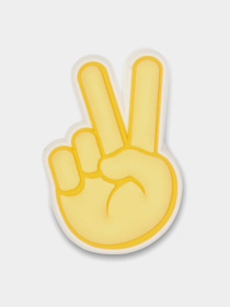 Аксесуари для взуття Jibbitz PEACE HAND SIGN модель 10007207 Фото