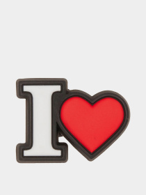 Аксесуари для взуття Jibbitz I HEART модель 10007134 Фото