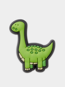 Аксесуари для взуття Jibbitz BOYS RULE GREEN DINO модель 10012737 Фото