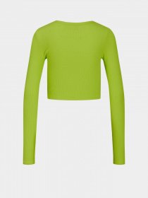 Лонгслив JJXX Jxfeline модель 12200402_Lime Punch Фото