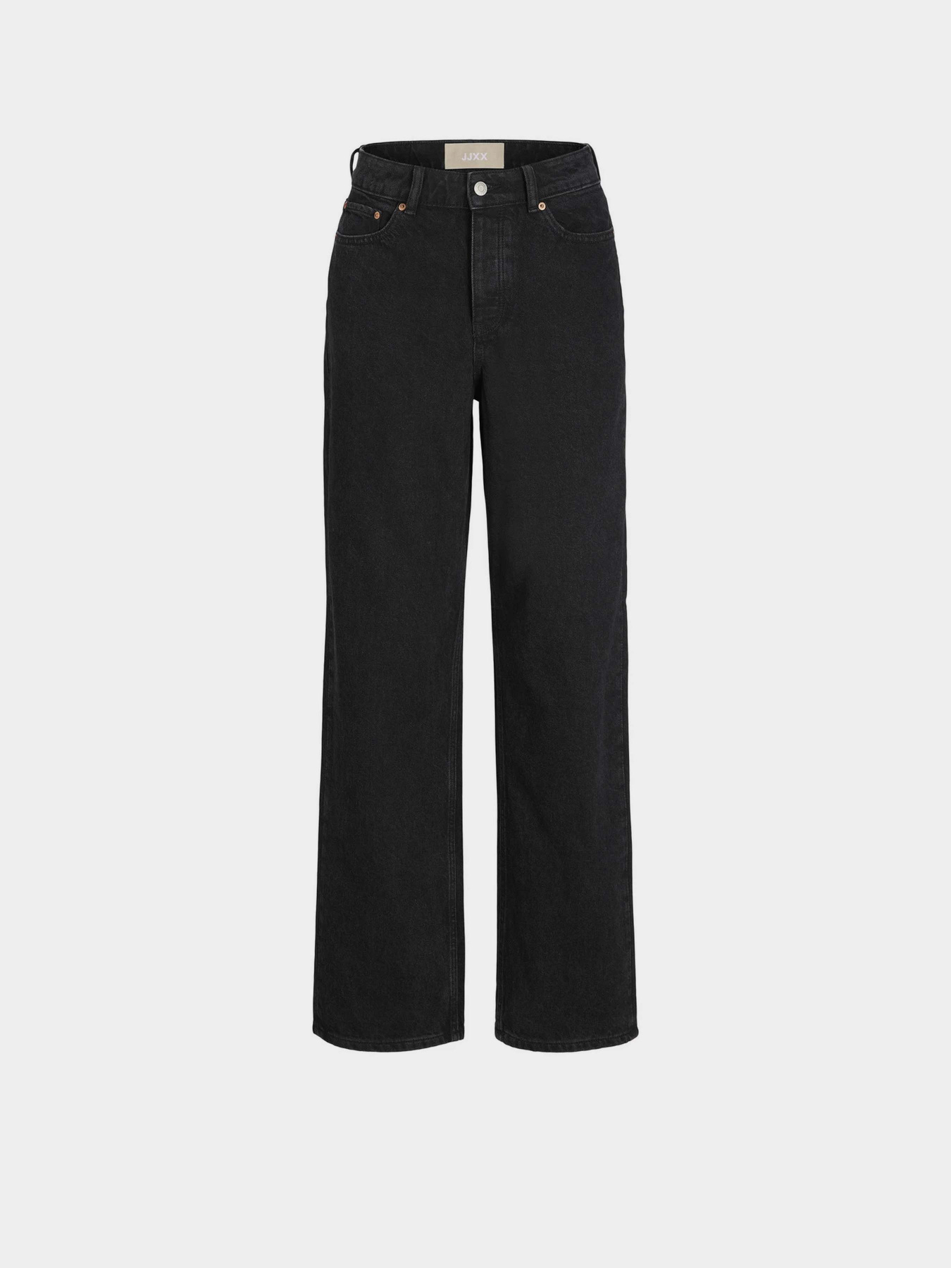 Прямые джинсы JJXX JxSeville модель 12203881_Black Denim Прямые джинсы JJXX JxSeville модель 12203881_Black Denim Фото