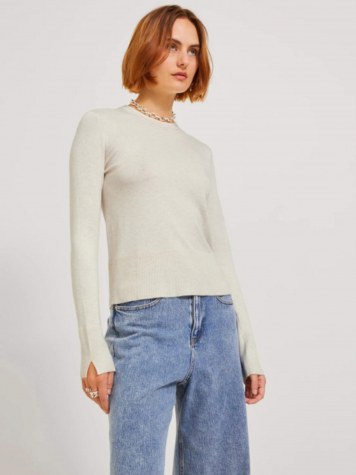 Джемпер JJXX Lara модель 12200214_Light Grey Melange Фото