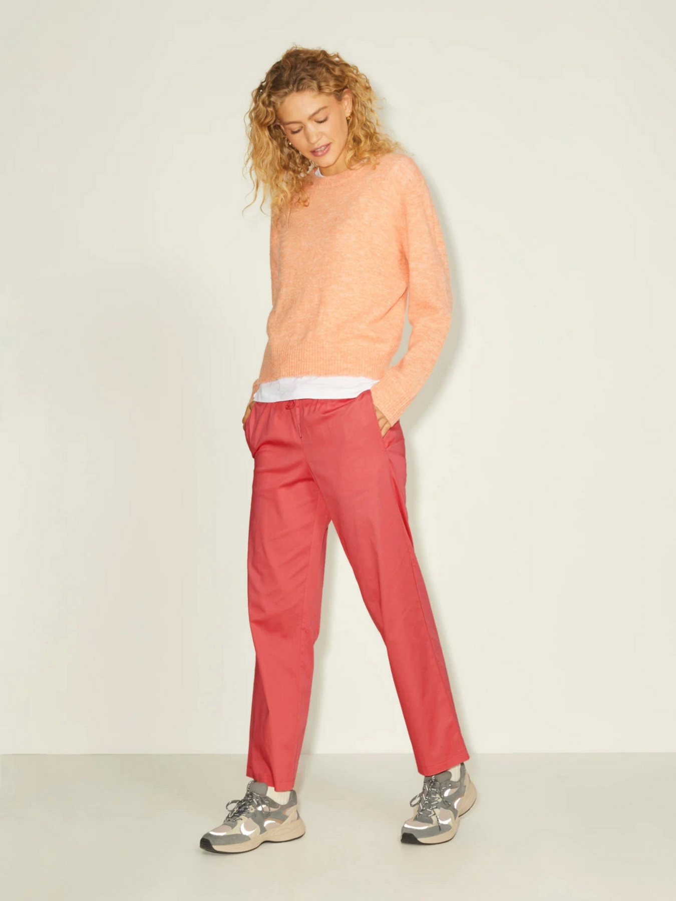 Брюки повседневные JJXX JxAlva модель 12206726_Tea Rose Фото