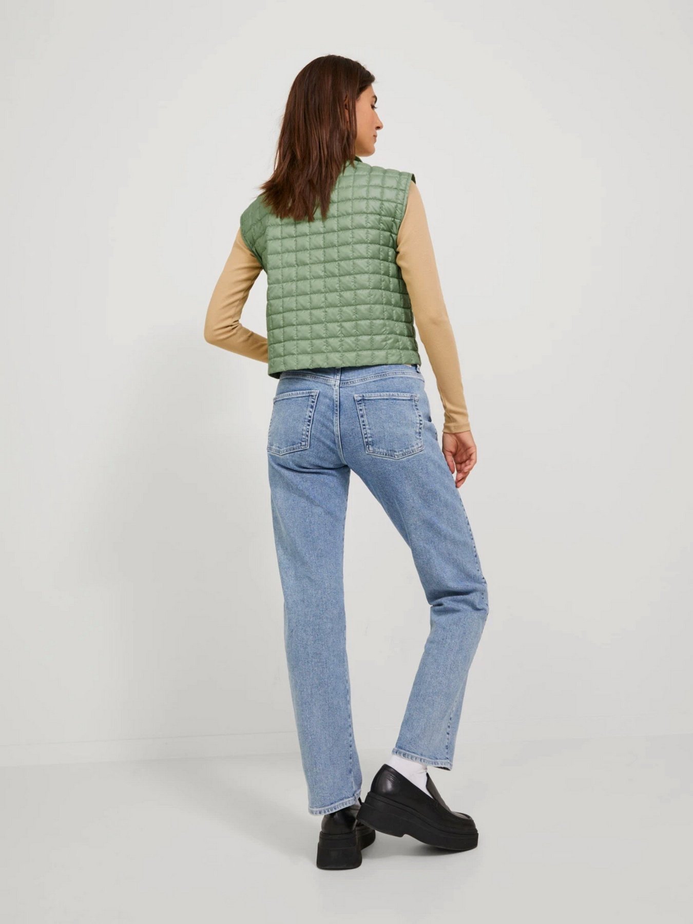 Утепленный жилет JJXX JxLain модель 12225018_Loden Frost Фото