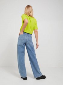 Широкие джинсы JJXX Tokyo модель 12225887_Light Blue Denim Фото