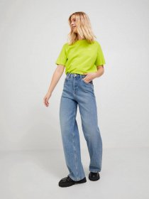 Широкие джинсы JJXX Tokyo модель 12225887_Light Blue Denim Фото