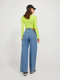 Широкие джинсы JJXX JxTokyo модель 12226133_Light Blue Denim Фото