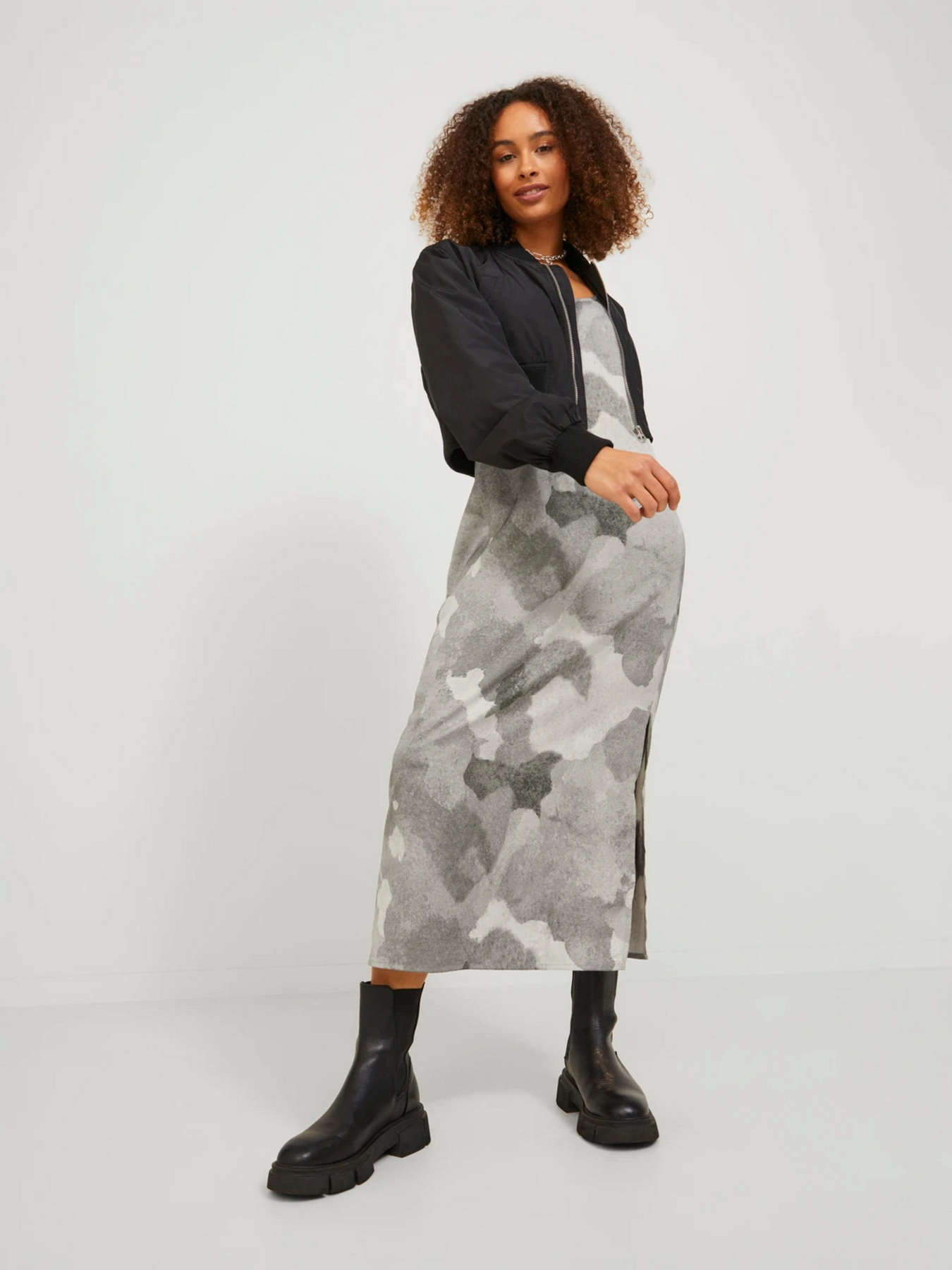 Сукня міді JJXX JxLia модель 12227459_Quiet Shade Фото