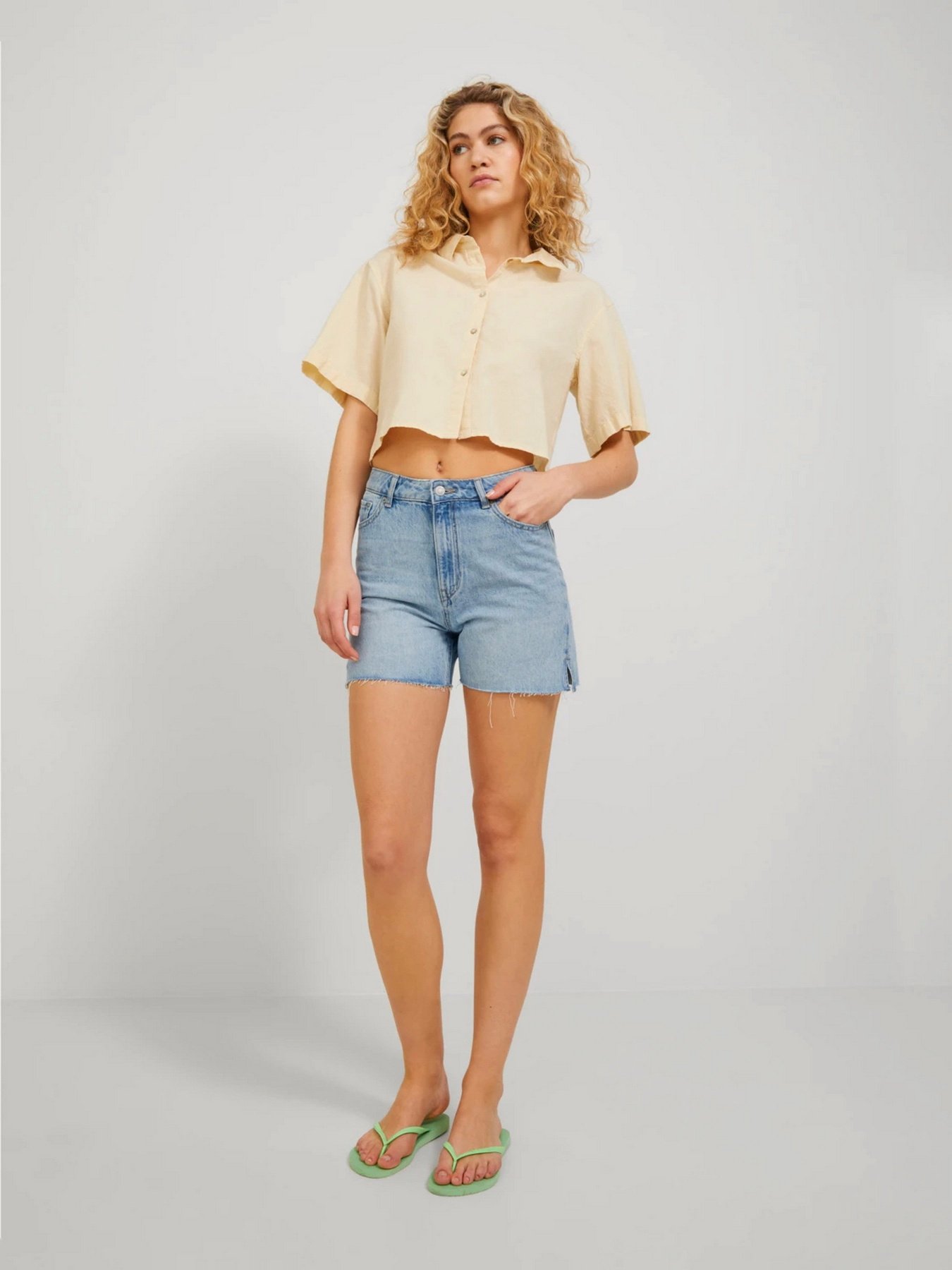 Джинсові шорти JJXX Aura модель 12227837_Light Blue Denim Фото