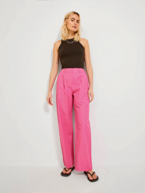 Брюки палаццо JJXX Jxvigga модель 12228692_Carmine Rose Фото