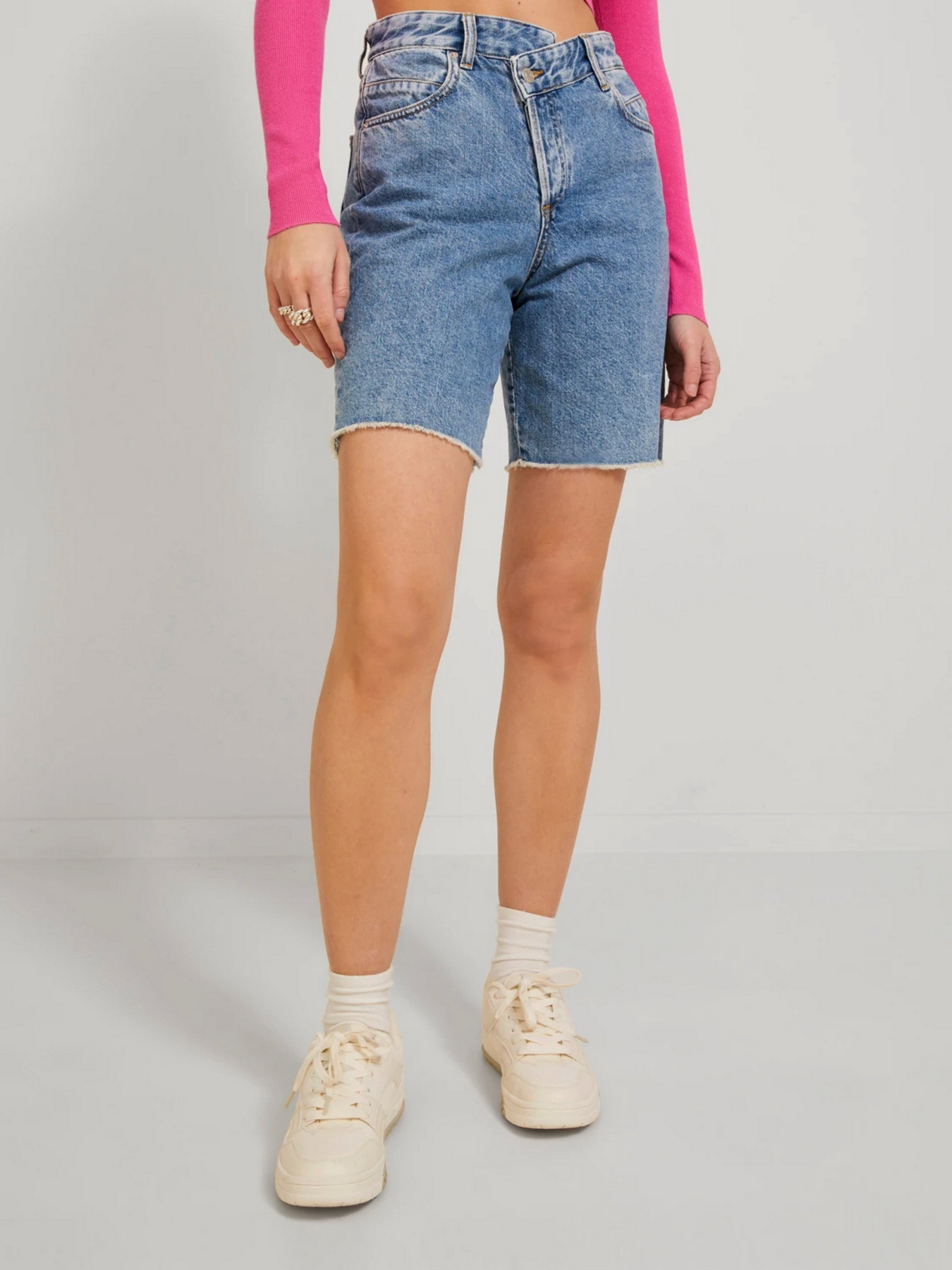 Шорты джинсовые JJXX JxAlva модель 12233128_Light Blue Denim Фото