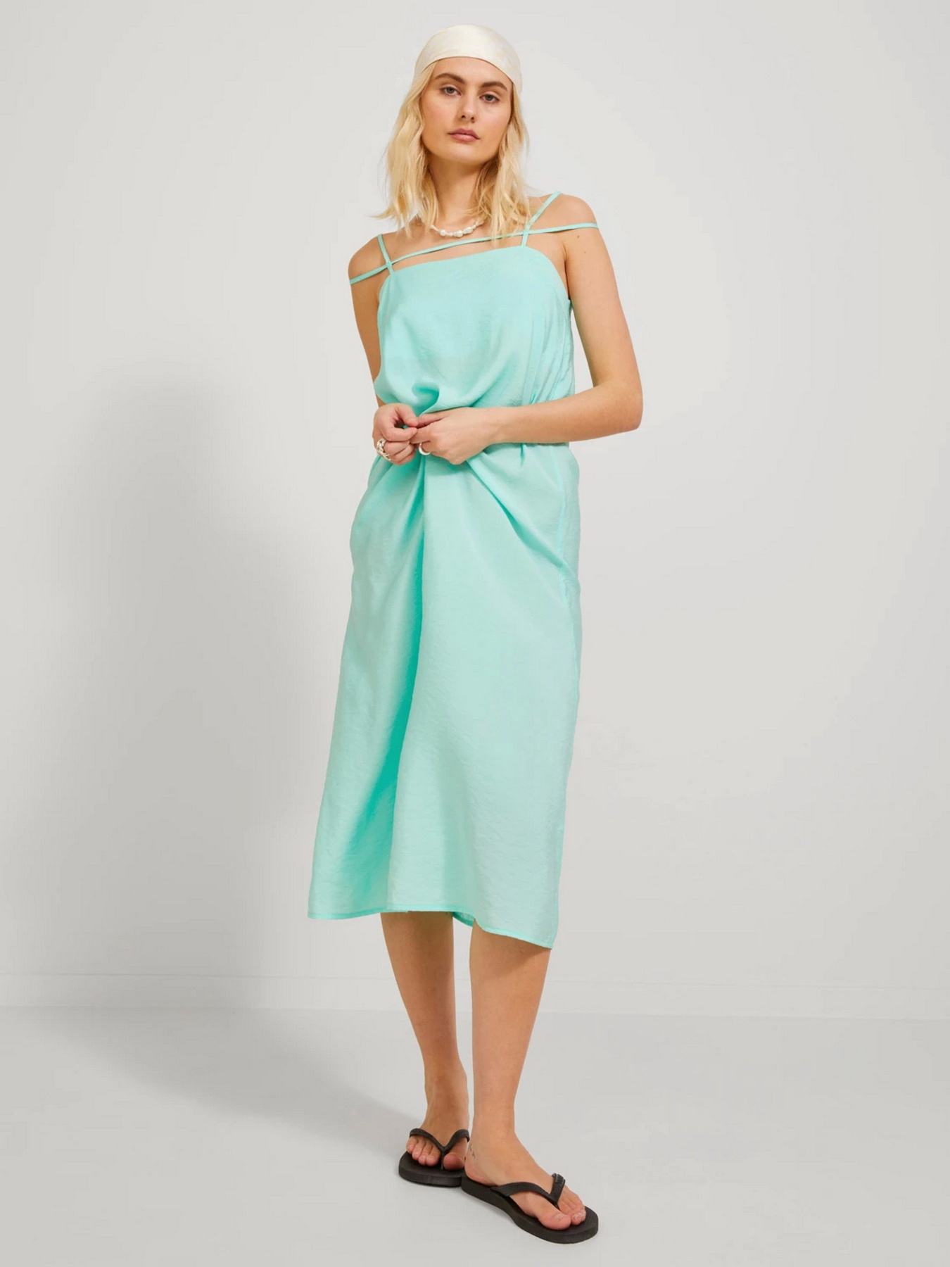 Платье миди JJXX JчWillow модель 12235207_Aruba Blue Фото