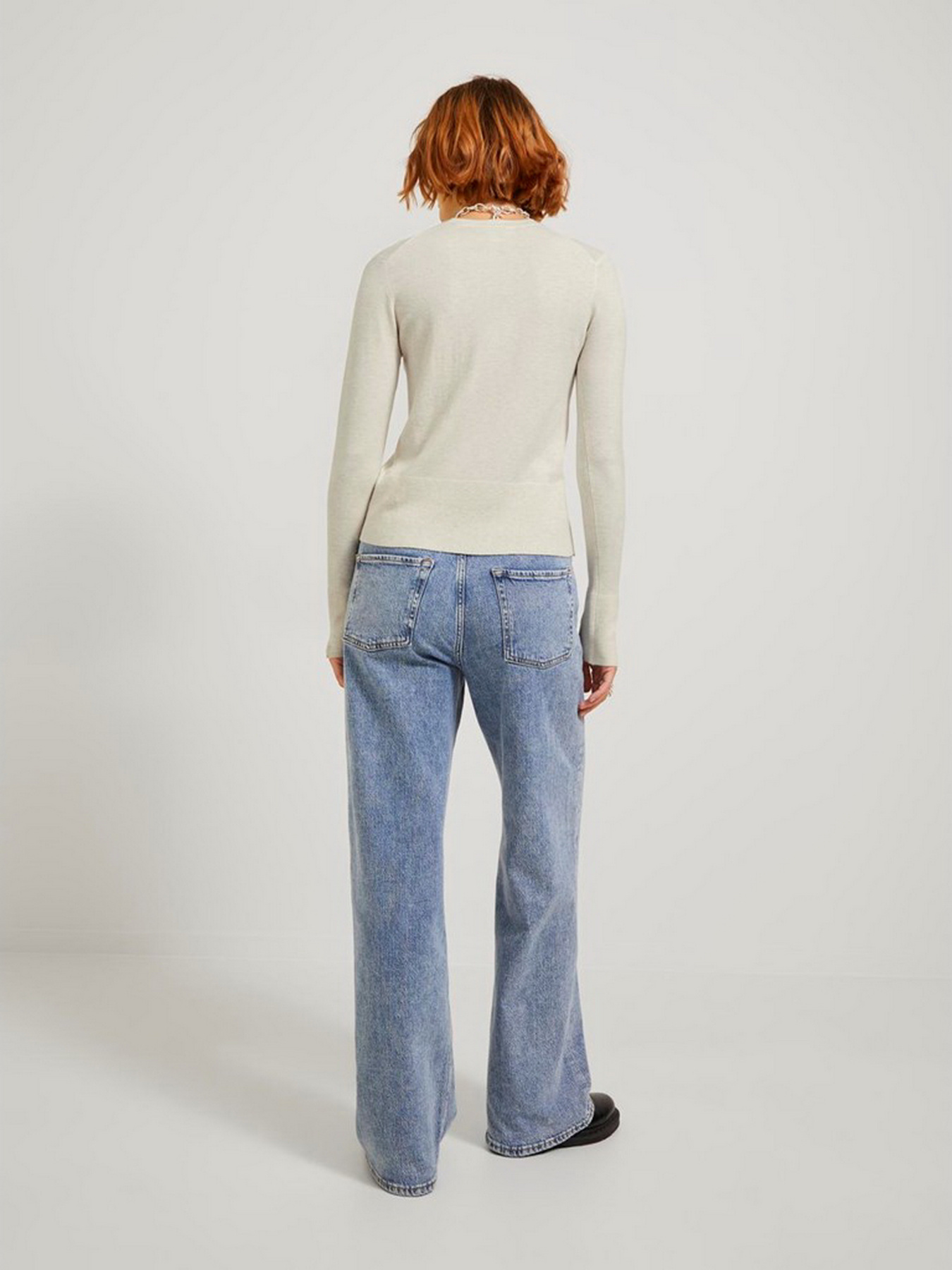 Джемпер JJXX Lara модель 12200214_Snow White Фото