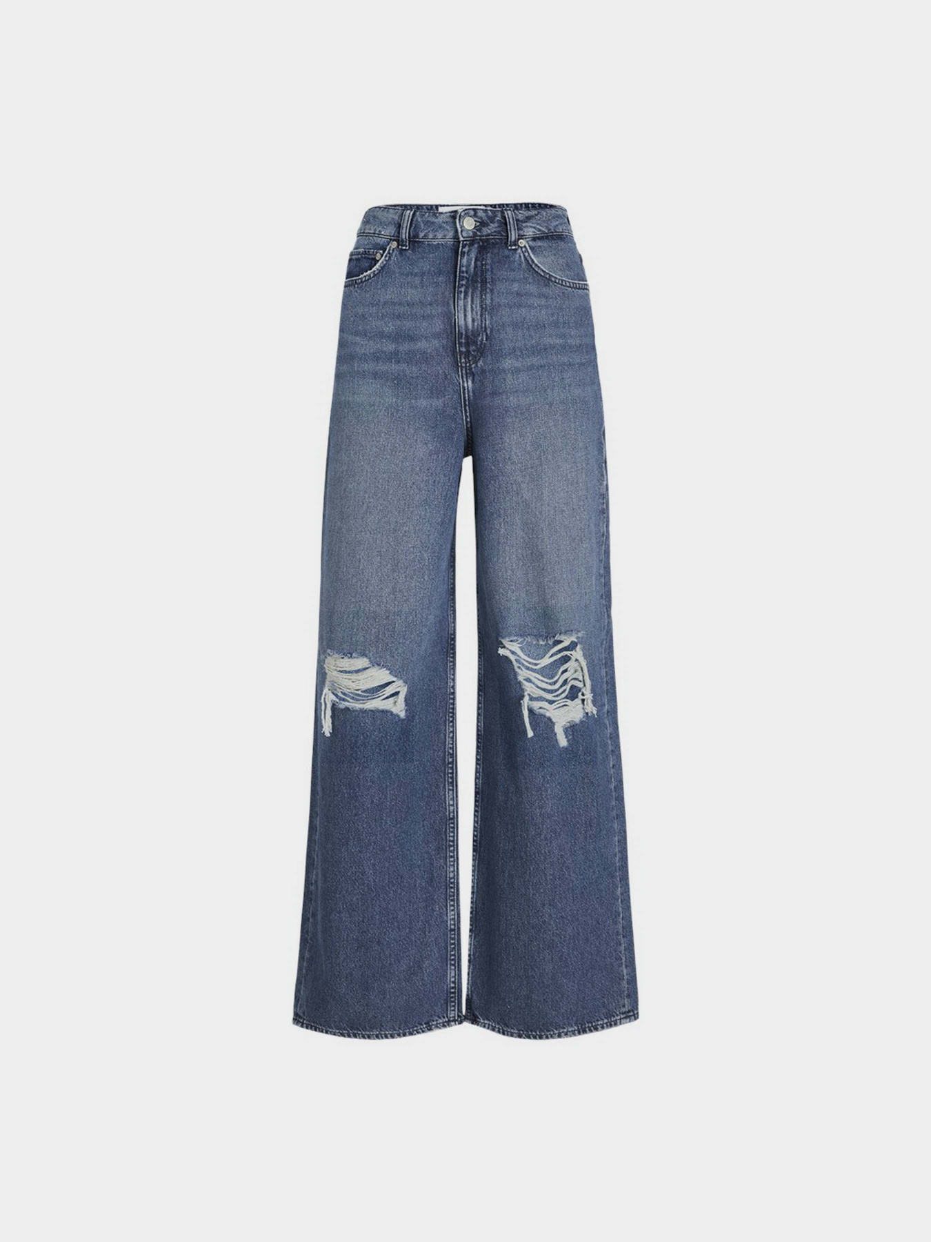 Широкие джинсы JJXX JxTokyo модель 12203938_Dark Blue Denim Фото