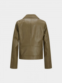 Куртка кожаная JJXX Gail модель 12206262_Burnt Olive Фото