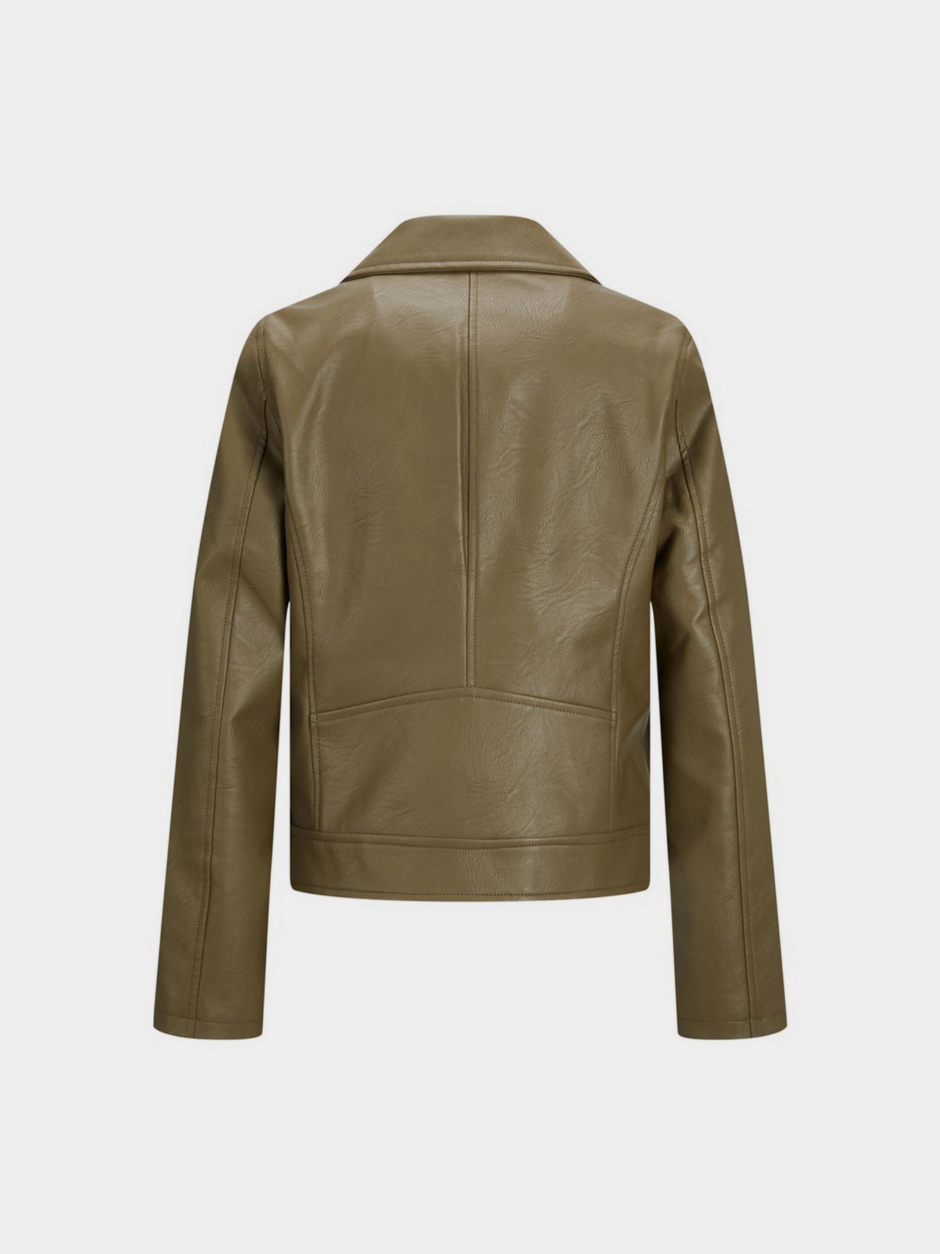 Шкіряна куртка JJXX Gail модель 12206262_Burnt Olive Фото