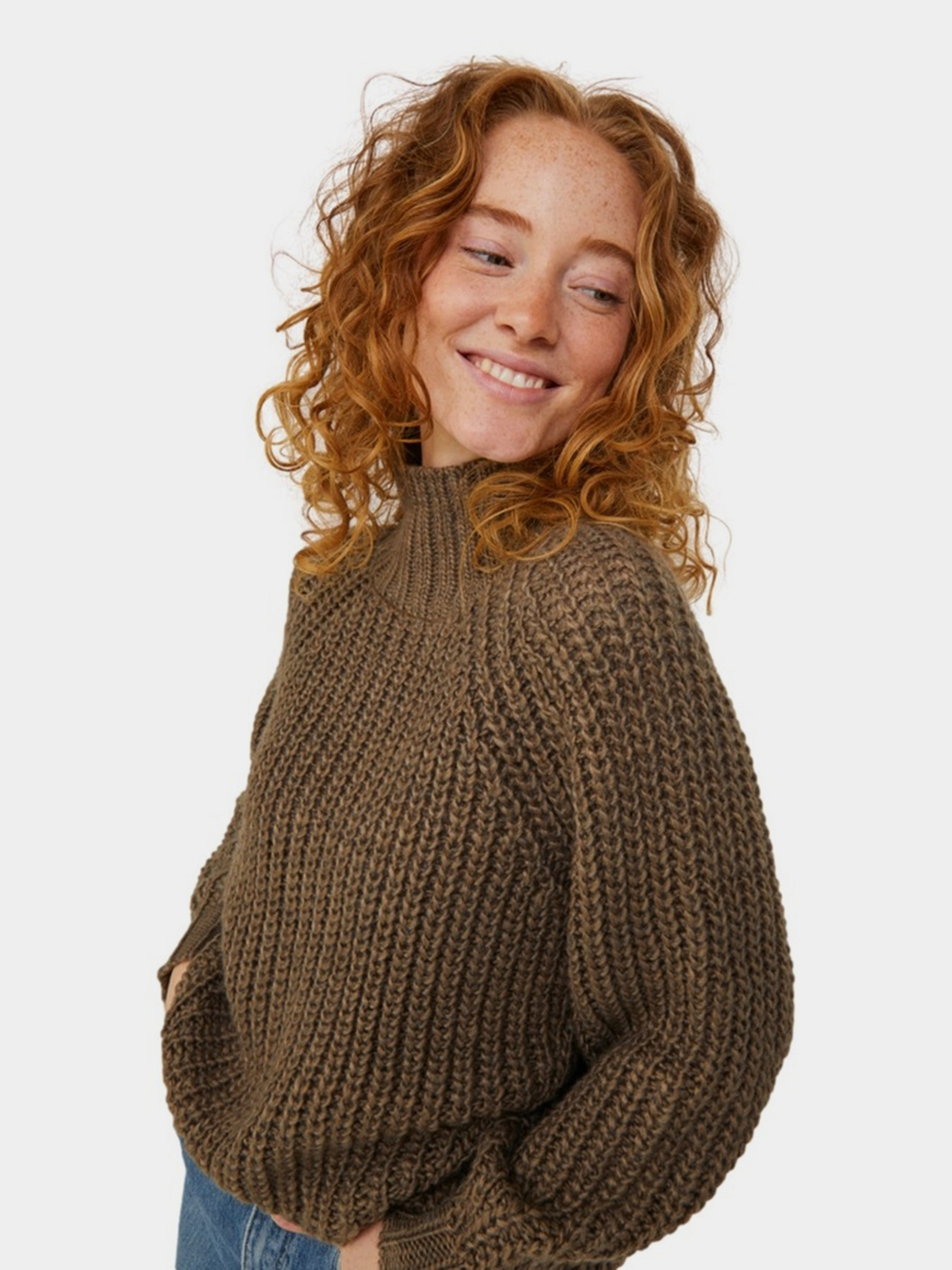 Свитры и кардиганы JJXX JxKelvy модель 12213689_Morel Свитры и кардиганы JJXX JxKelvy модель 12213689_Morel Фото