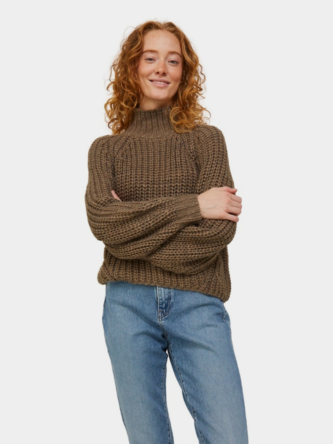 Свитры и кардиганы JJXX JxKelvy модель 12213689_Morel Свитры и кардиганы JJXX JxKelvy модель 12213689_Morel Фото