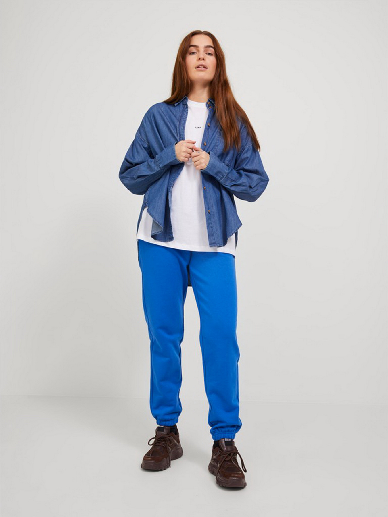 Сорочка повсякденна JJXX JxJamie модель 12214025_Medium Blue Denim Фото