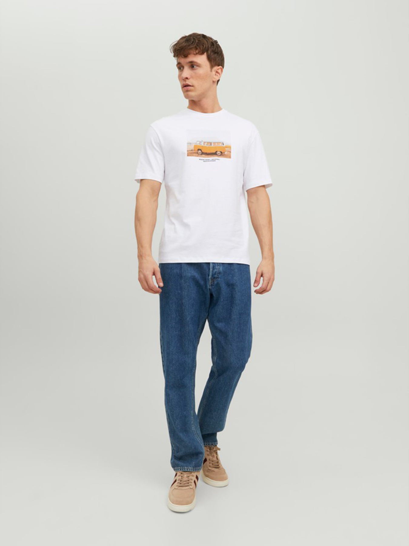 Футболка JACK & JONES модель 12227781_Bright White Фото