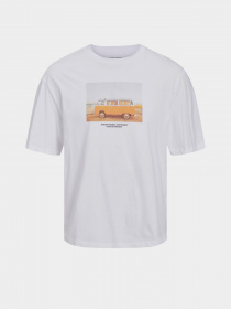 Футболка JACK & JONES модель 12227781_Bright White Фото