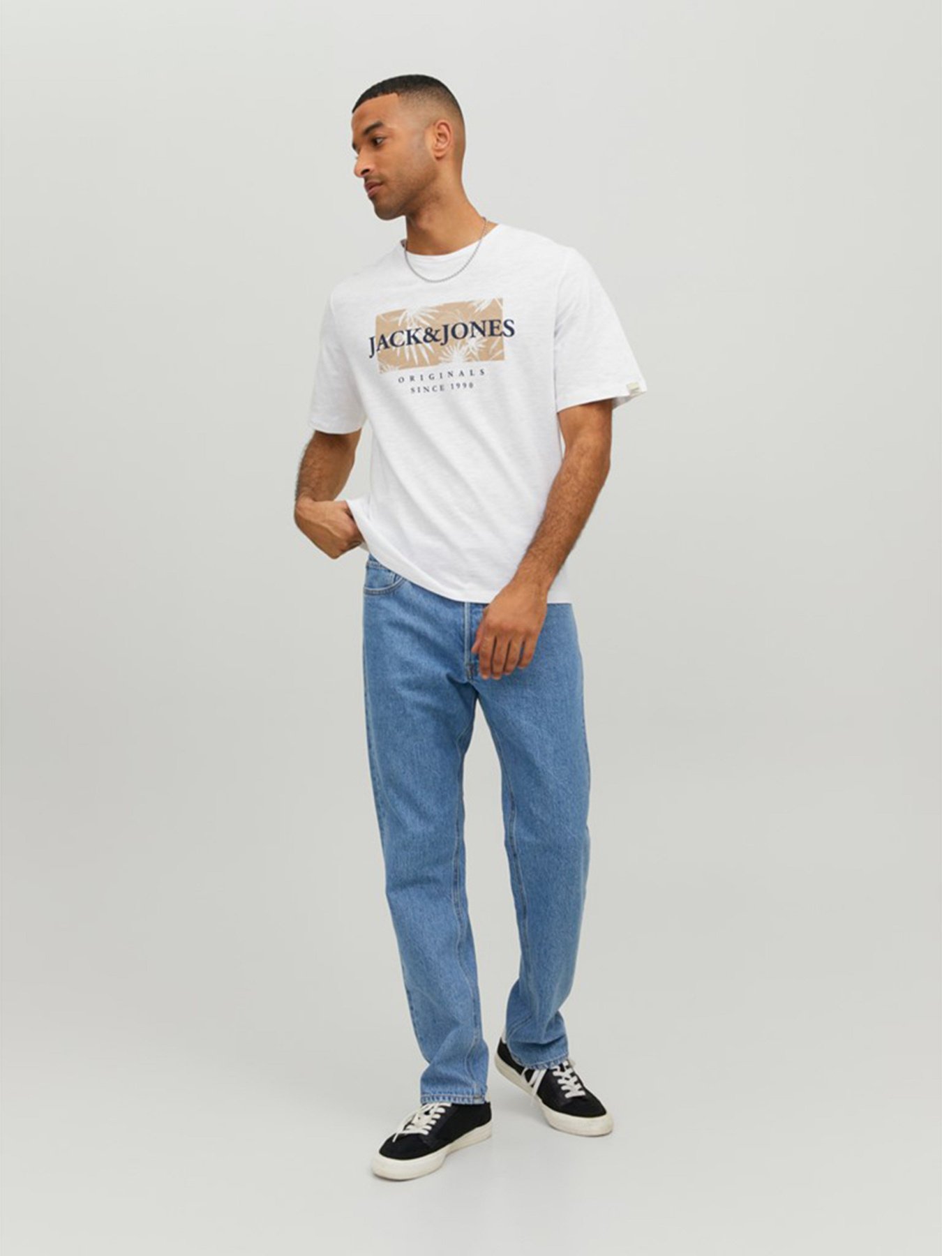 Футболка JACK & JONES модель 12228774_Bright White Фото