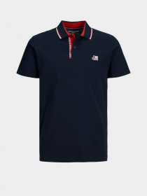 Поло JACK & JONES модель 12229382_Navy Blazer Фото