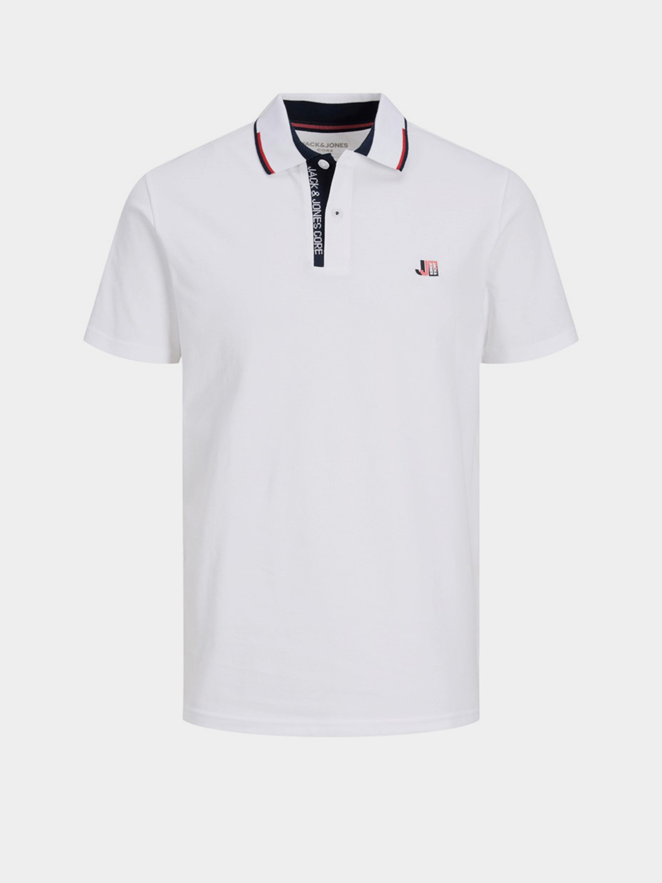 Поло JACK & JONES модель 12229382_White Фото