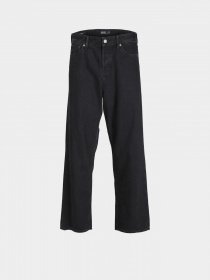 Прямые джинсы JACK & JONES модель 12236089_Black Denim Фото