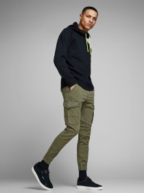 Карго JACK & JONES модель 12141844_Olive Night Фото