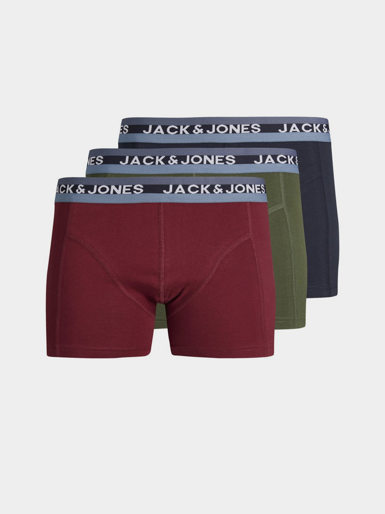 Набор трусов JACK & JONES модель 12243325_Kombu Green Фото