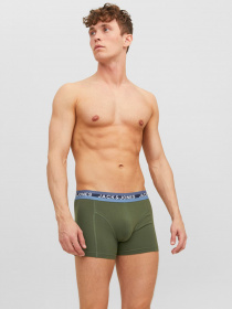 Набір трусів JACK & JONES модель 12243325_Kombu Green Фото