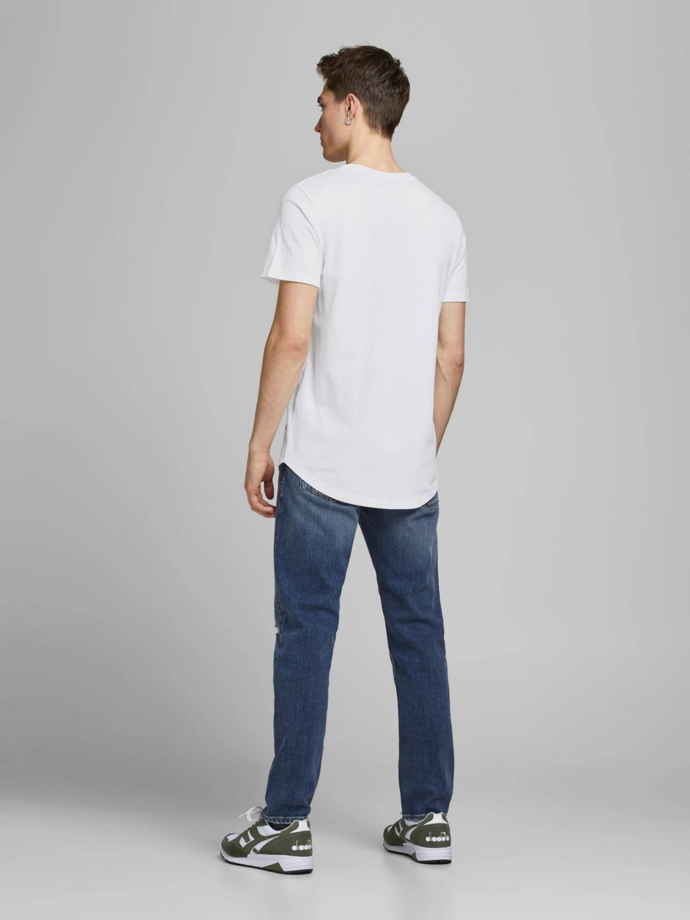 Футболка JACK & JONES модель 12113648_White Фото