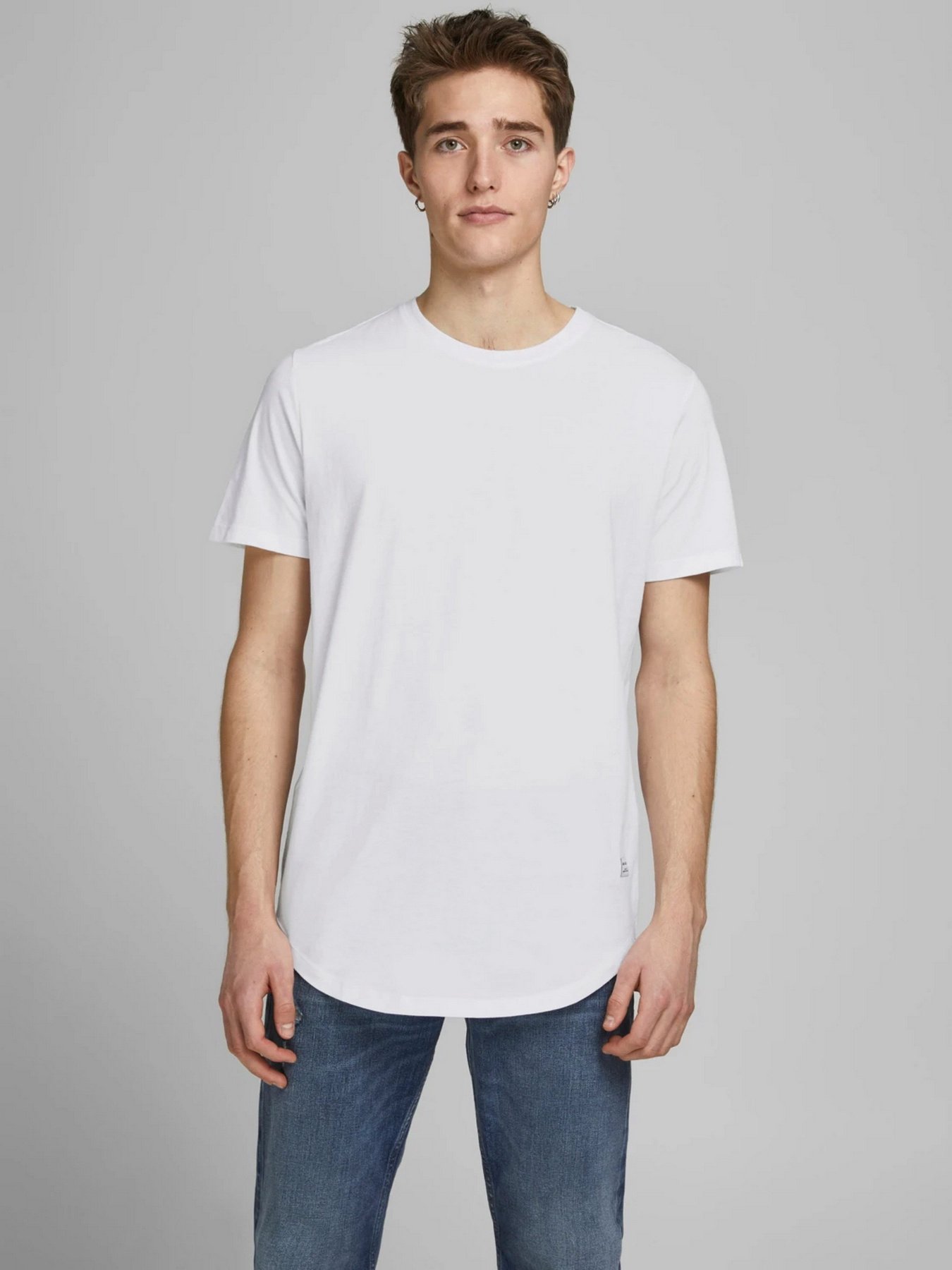 Футболка JACK & JONES модель 12113648_White Фото