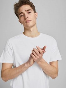Футболка JACK & JONES модель 12113648_White Фото