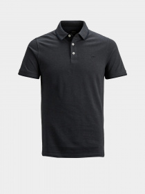 Поло JACK & JONES модель 12136668_Dark Grey Melange Фото